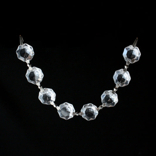 16mm Clear Italian Octagon Chains, Various Styles