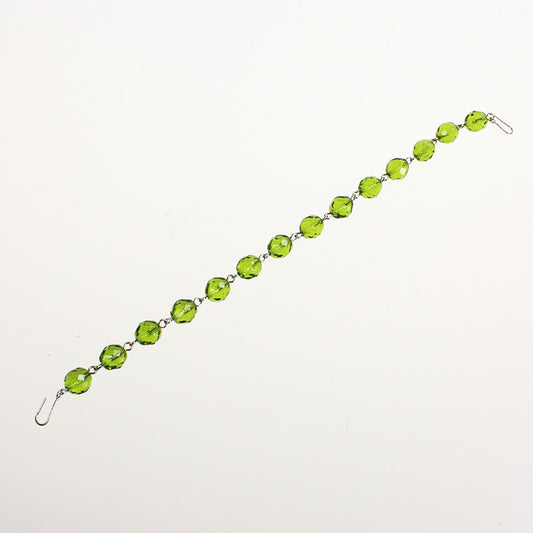 7" 8mm Bead Linkage, Peridot