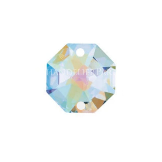 SWAROVSKI STRASS®<BR>30mm AB 2-Hole Colored Octagon