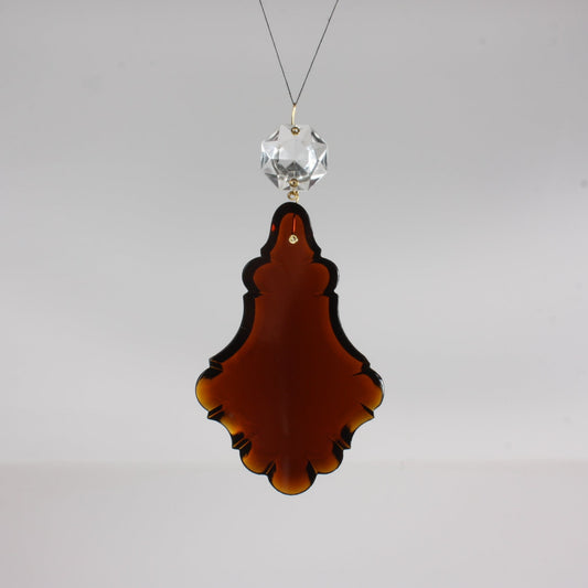 4" Colored Czech Crystal Pendalogue <br> (Multiple colors)