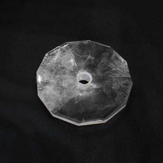 80mm No Pin Rock Crystal Bobeche