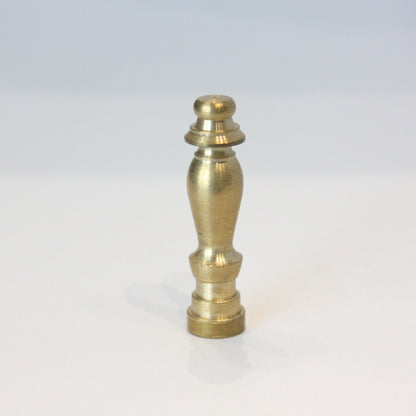 Brass Finial, 1/4-27 IPS