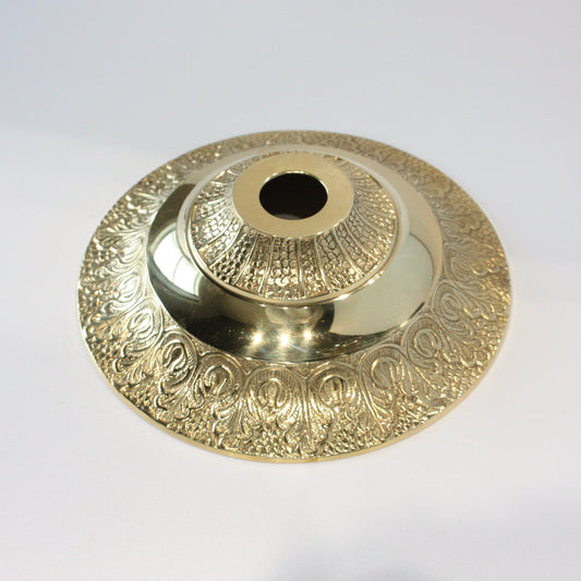 7" Cast Brass Canopy (1" center hole)
