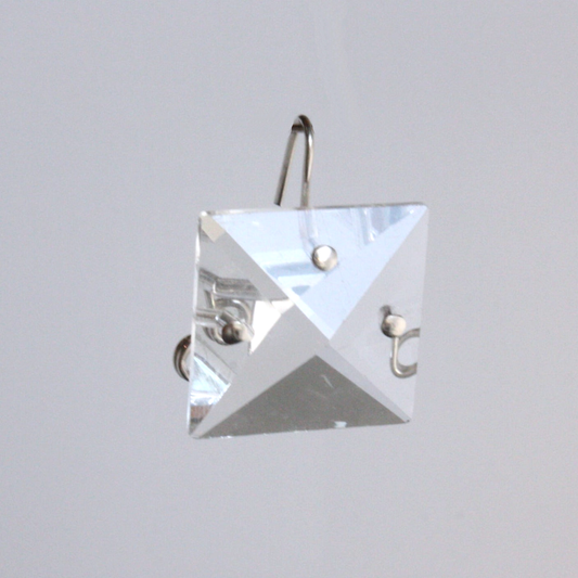 22mm 3-Hole Square w/ Chrome Pins