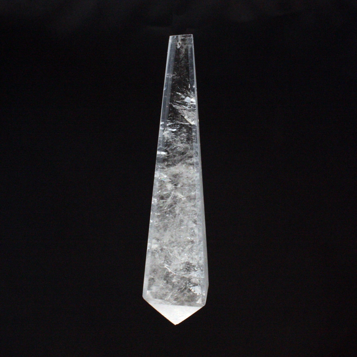 Rock Crystal 4-Sided Drop