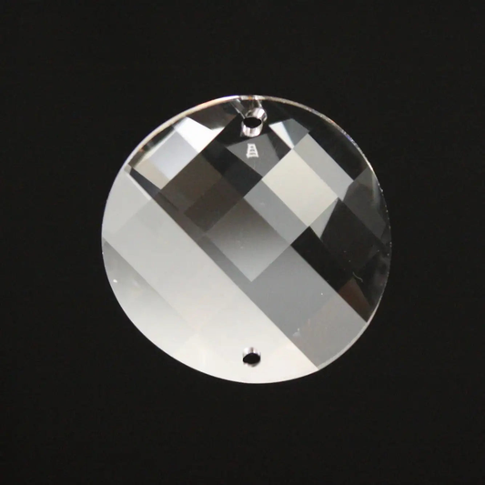 SWAROVSKI STRASS® <br>35mm Crystal 2-Hole Wavelet (Blemished)
